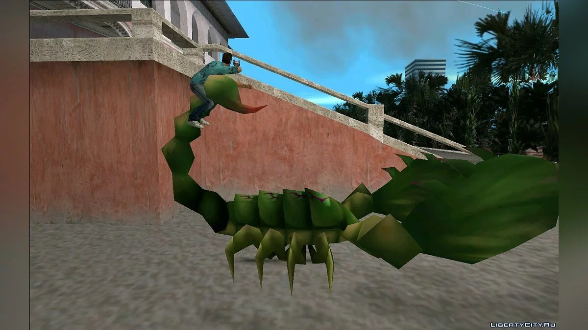 Green Scorpion Bike (MVL) / GTA Vice City