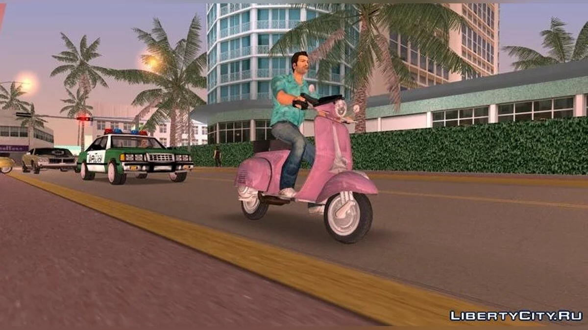 Vespa Super / GTA Vice City