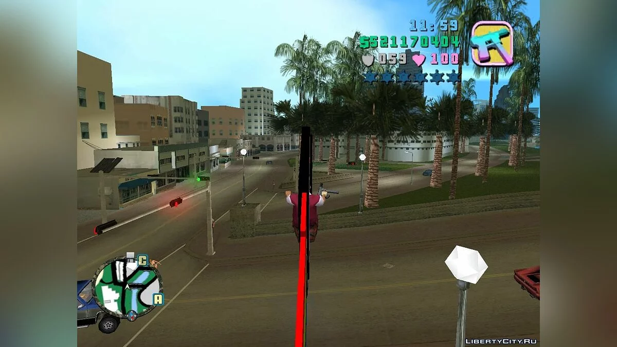 Nyan Cat Motorbike / GTA Vice City