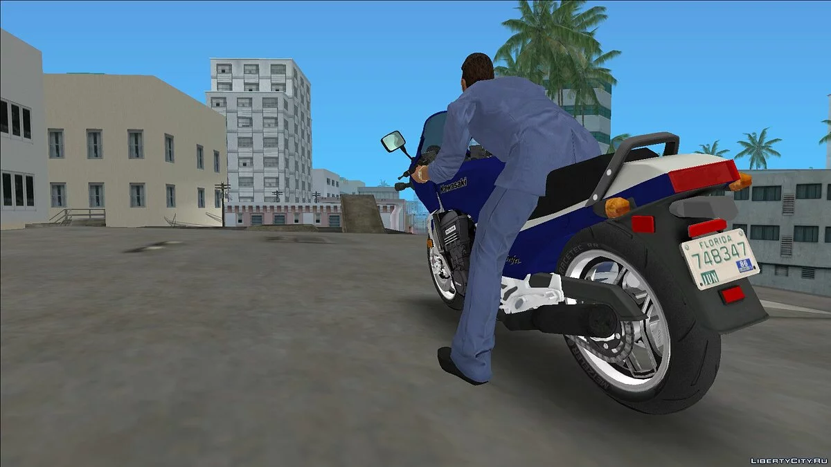 Kawasaki GPZ 900R Ninja 1984 / GTA Vice City