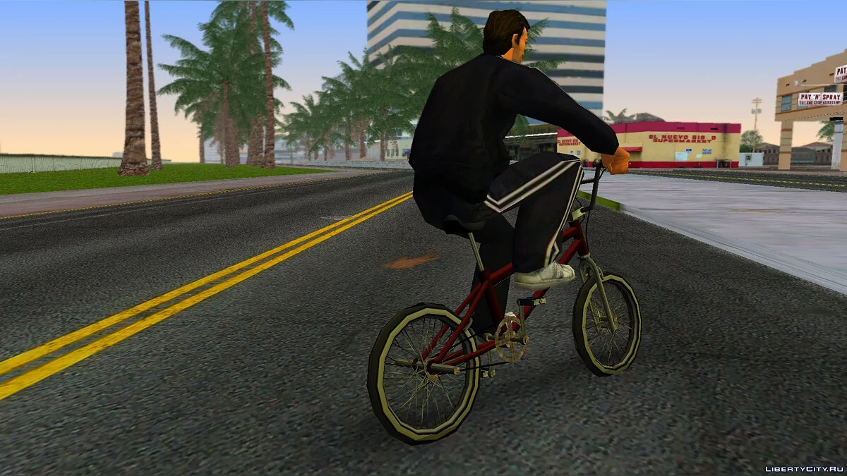 Езда на велосипедах / GTA Vice City