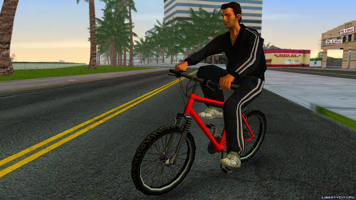 Езда на велосипедах / GTA Vice City