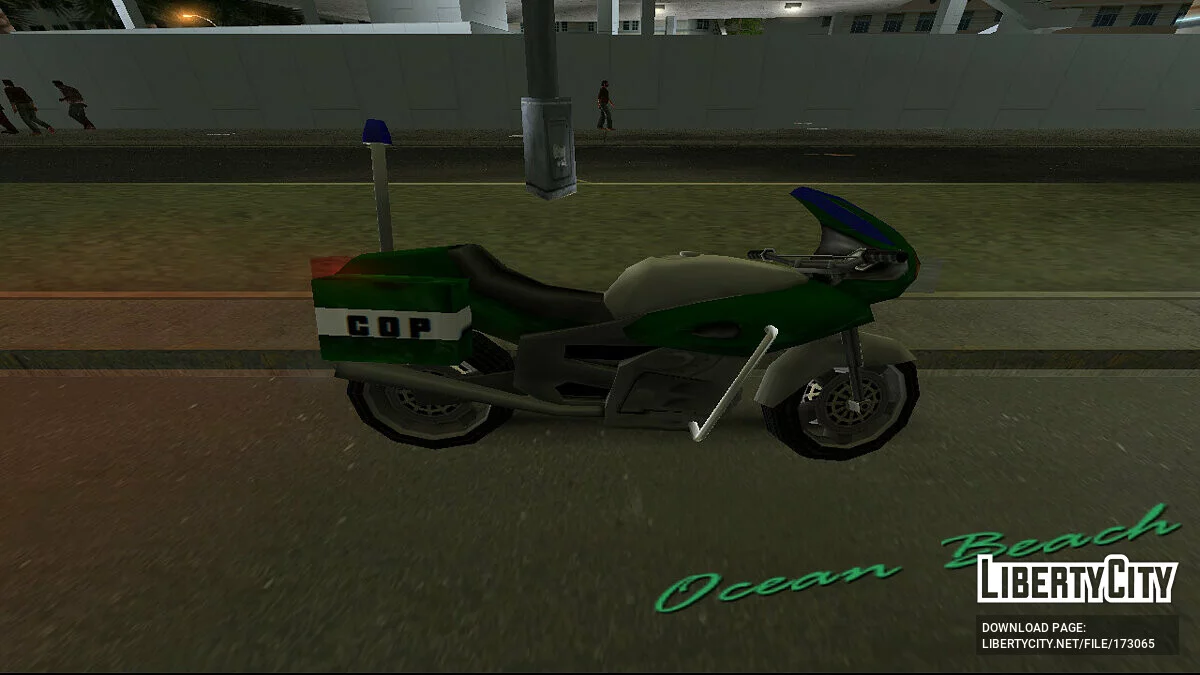 Полицейский PCJ-600 / GTA Vice City