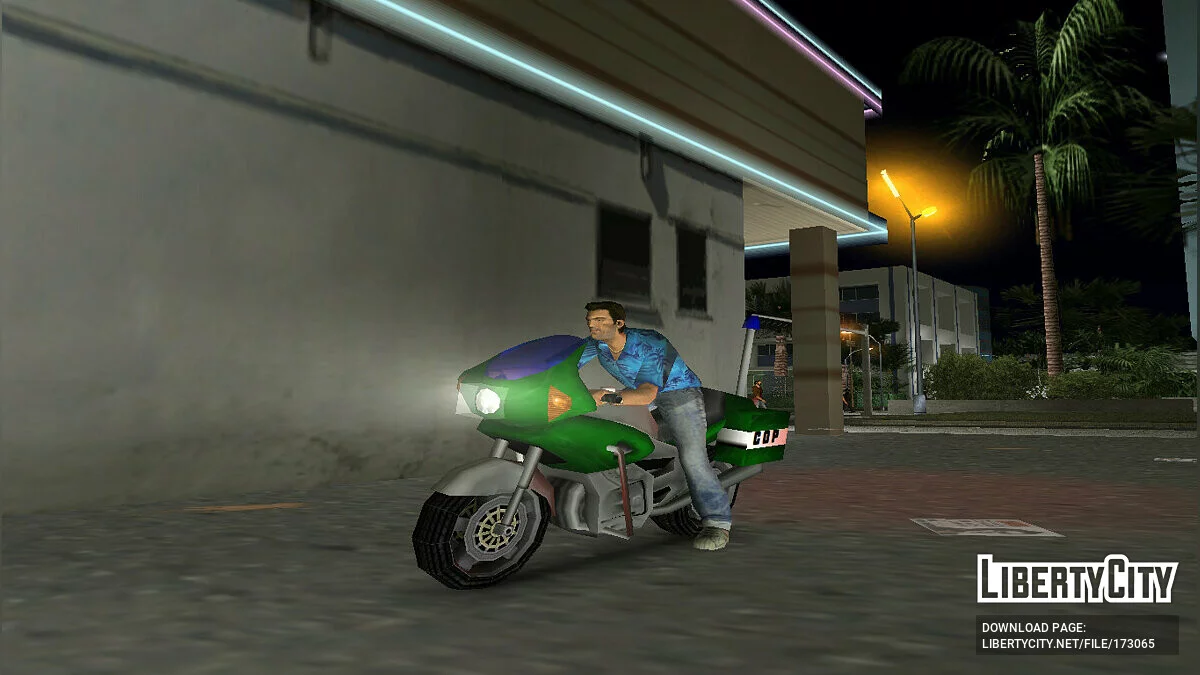 Полицейский PCJ-600 / GTA Vice City