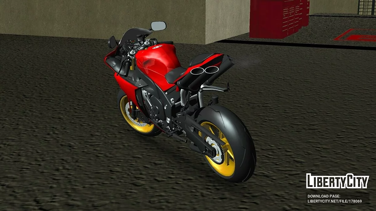 Yamaha R1 2014 / GTA Vice City