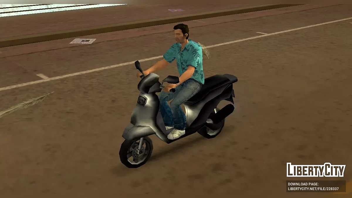 Baccio - Гражданский Нудлбой (Стиль VC + Дополнение MVL) / GTA Vice City