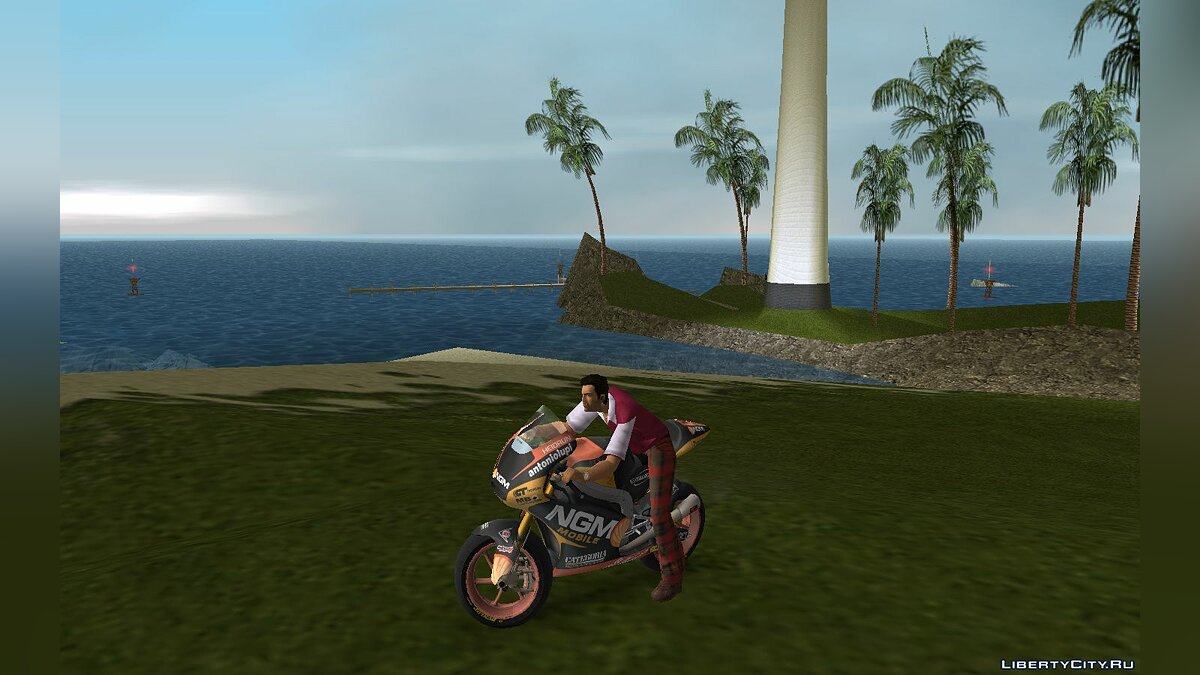 Мотоцикл NGM Forward team для GTA Vice City - Картинка #1