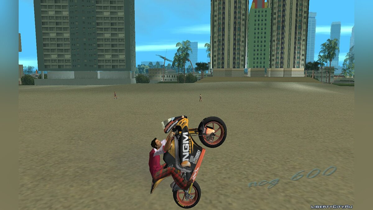 Мотоцикл NGM Forward team для GTA Vice City - Картинка #4