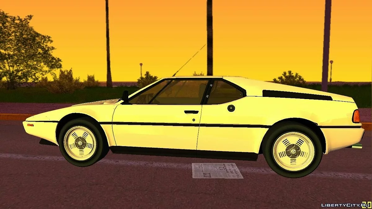 BMW M1 (E26) 1979 / GTA Vice City