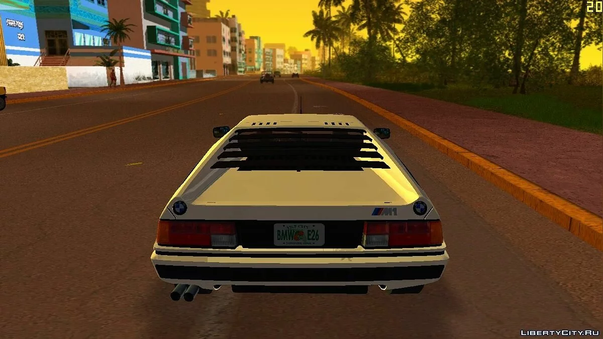BMW M1 (E26) 1979 / GTA Vice City