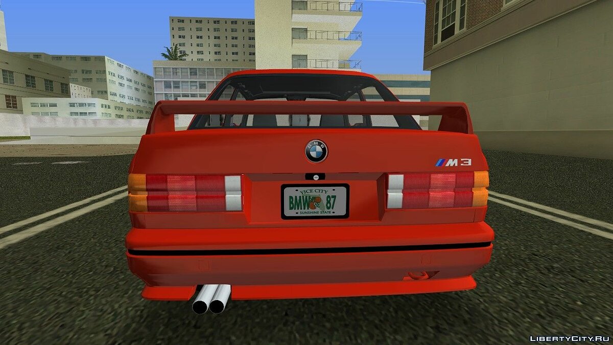 BMW M3 (E30) 1987 для GTA Vice City - Картинка #7