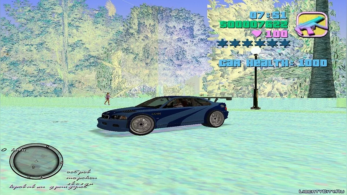 Машина BMW M3 GTR / GTA Vice City