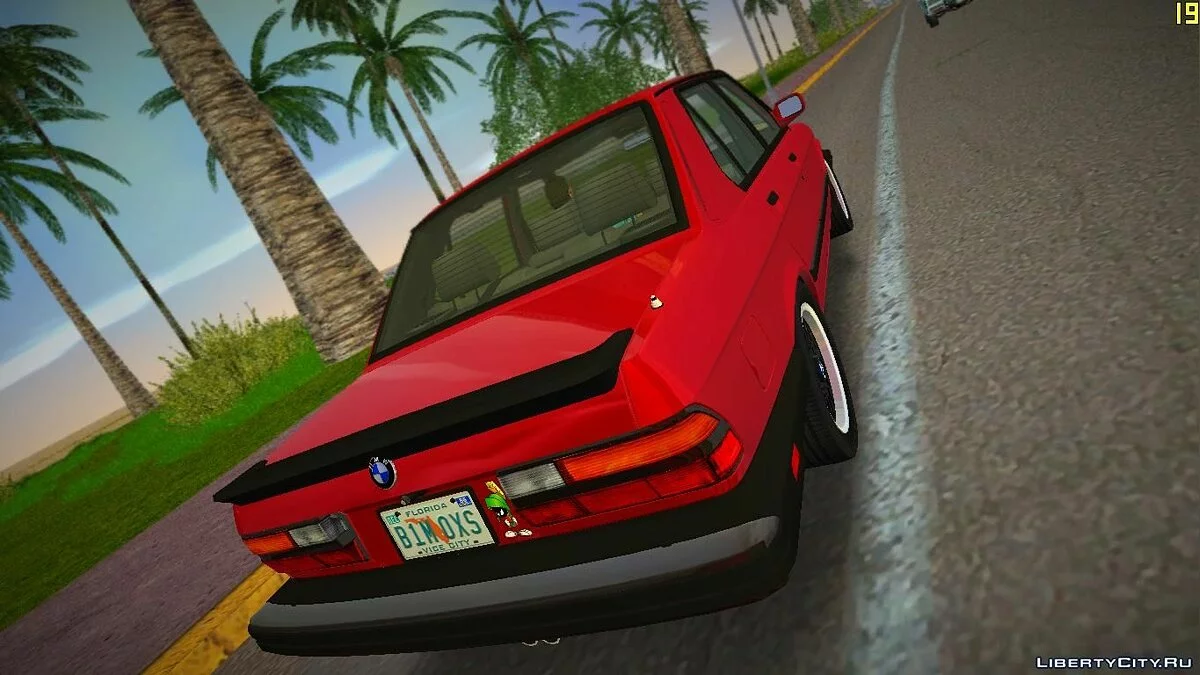 BMW 535i US-spec [e28] XS 1985 / GTA Vice City