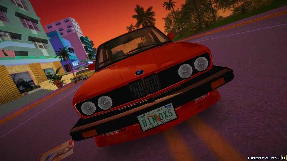 BMW 535i US-spec [e28] XS 1985 / GTA Vice City