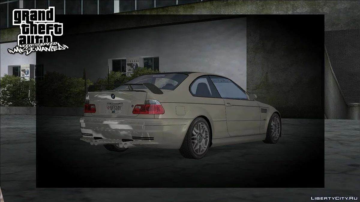 NFSMW BMW M3 GTR Street / GTA Vice City