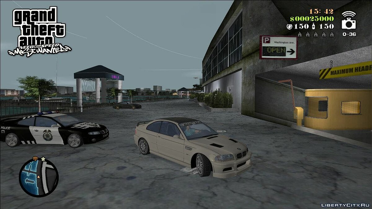 NFSMW BMW M3 GTR Street для GTA Vice City - Картинка #5