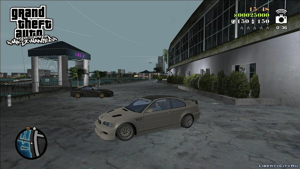NFSMW BMW M3 GTR Street for GTA Vice City - Картинка #7