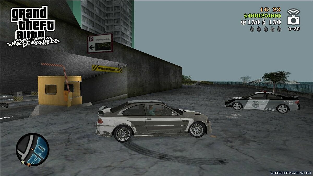 NFSMW BMW M3 GTR Street for GTA Vice City - Картинка #6