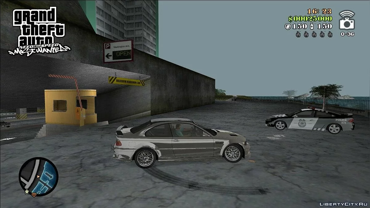 NFSMW BMW M3 GTR Street / GTA Vice City