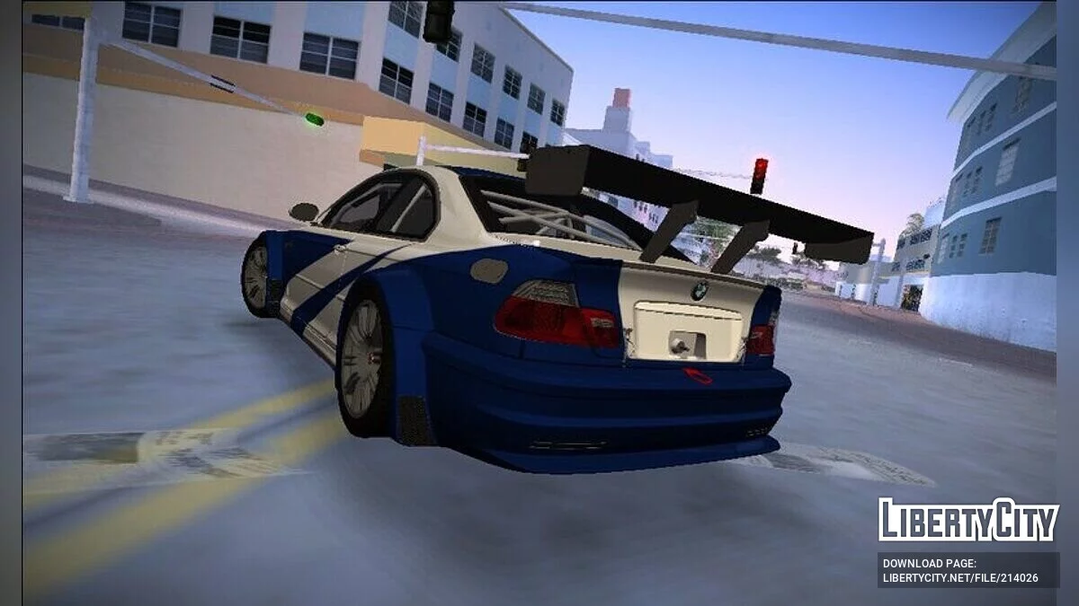 BMW M3 E46 GTR NFS MW Edition 2004 / GTA Vice City