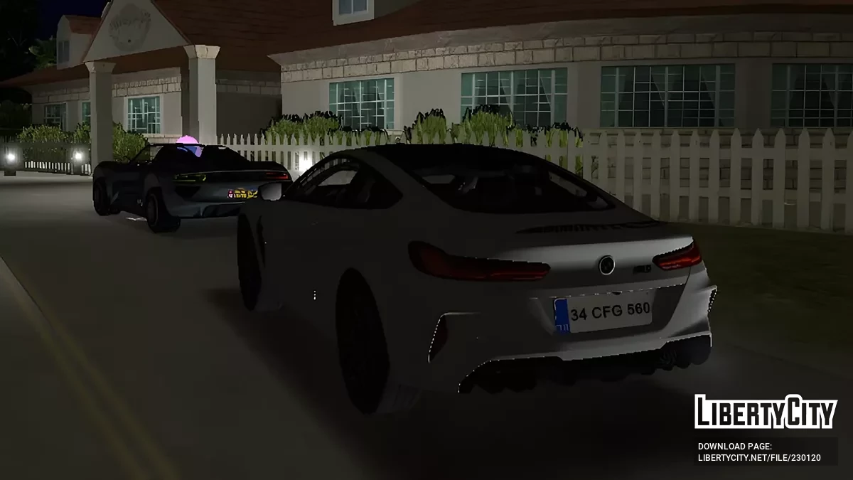 BMW M8 F92 / GTA Vice City