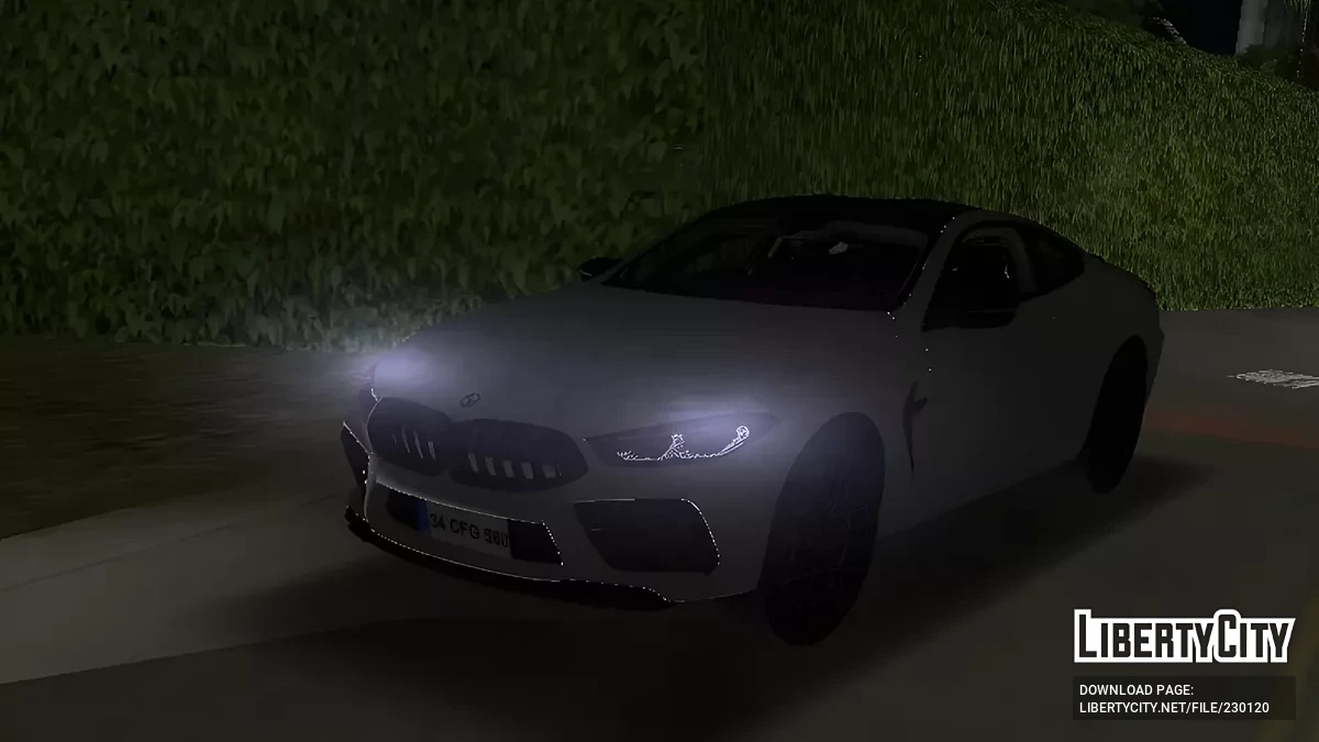BMW M8 F92 / GTA Vice City