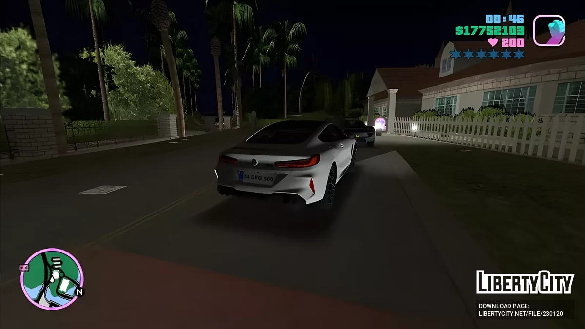 BMW M8 F92 / GTA Vice City