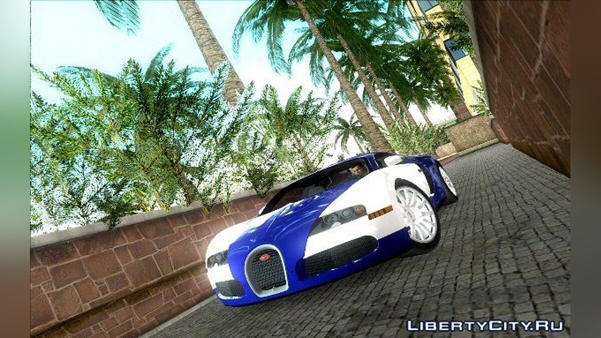Bugatti Veyron для GTA Vice City - Картинка #1