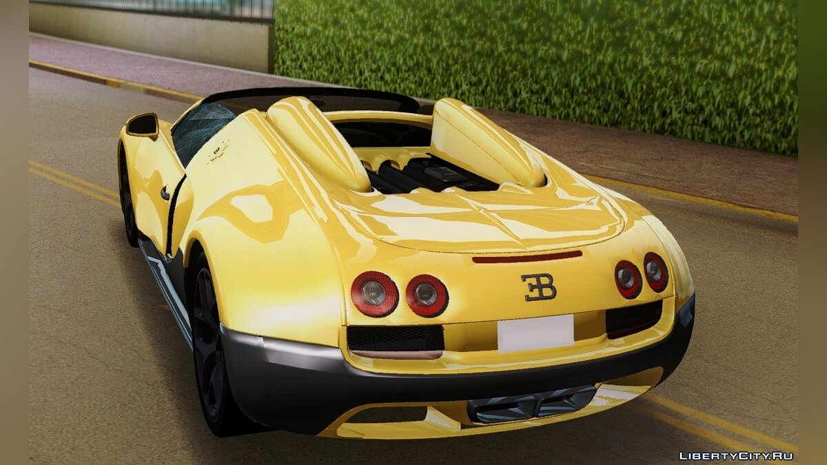 Bugatti Veyron Grand Sport Vitesse для GTA Vice City - Картинка #2
