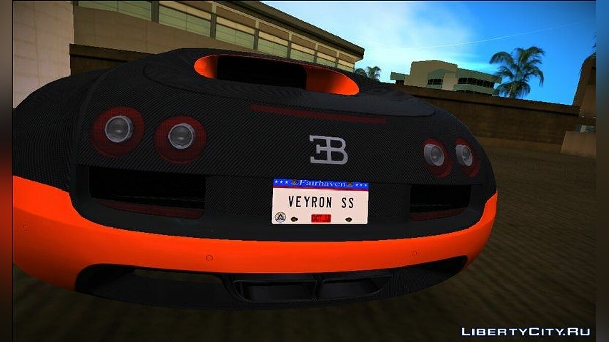Bugatti Veyron Super Sport 2011 для GTA Vice City - Картинка #4