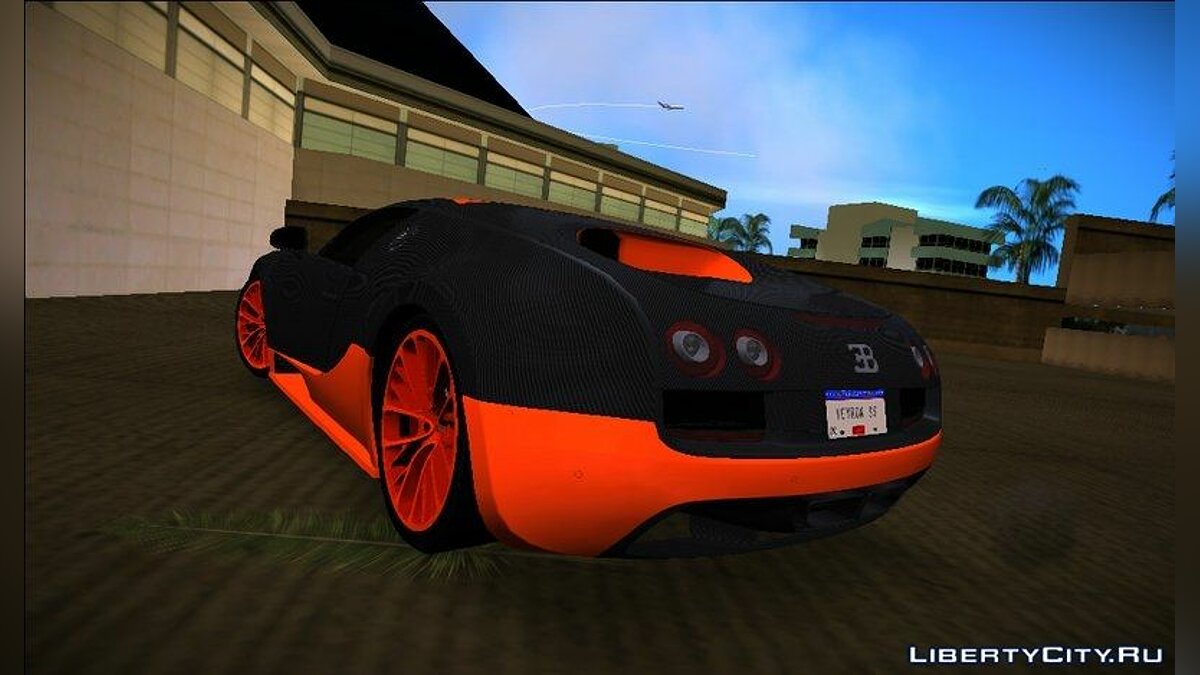 Bugatti Veyron Super Sport 2011 для GTA Vice City - Картинка #2