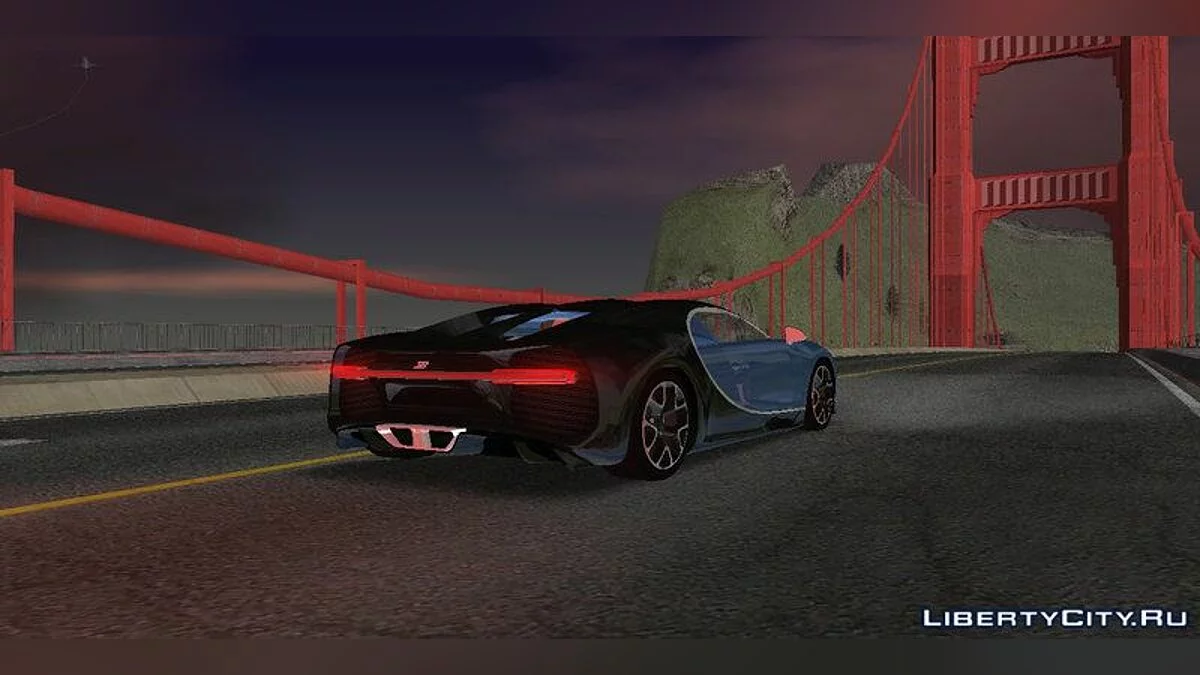 2017 Bugatti Chiron / GTA Vice City