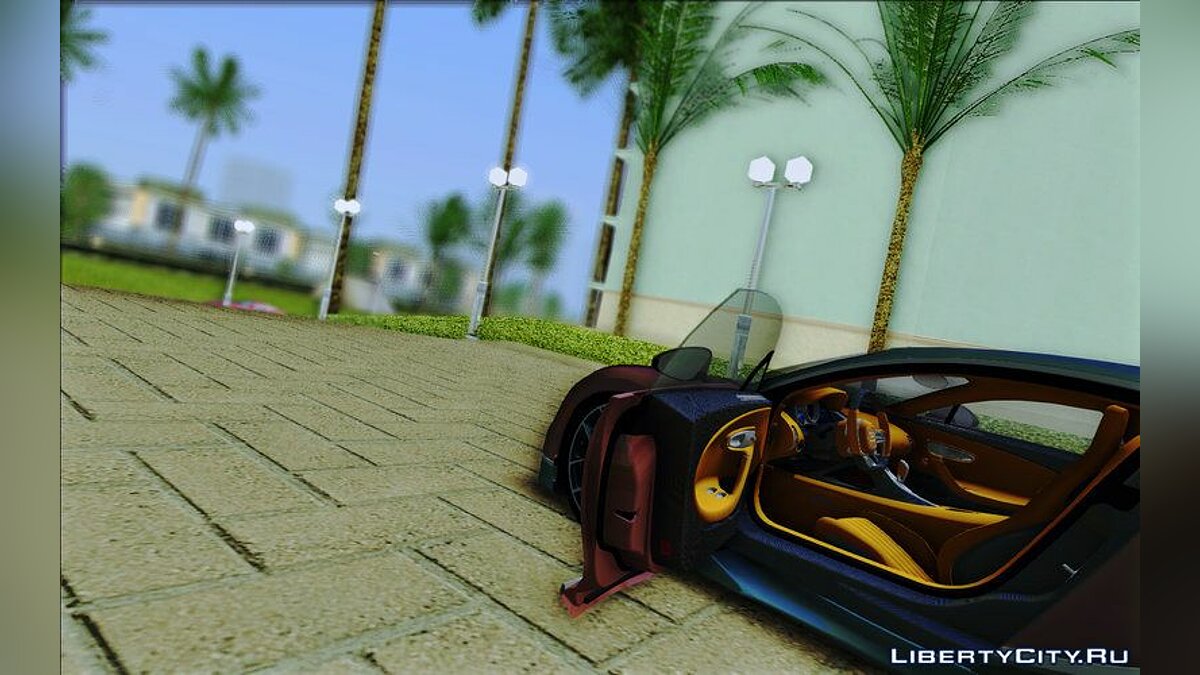 Bugatti Chiron для GTA Vice City - Картинка #3