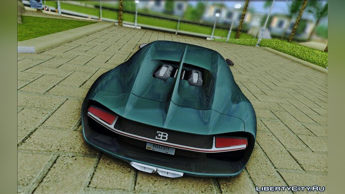 Bugatti Chiron для GTA Vice City - Картинка #2
