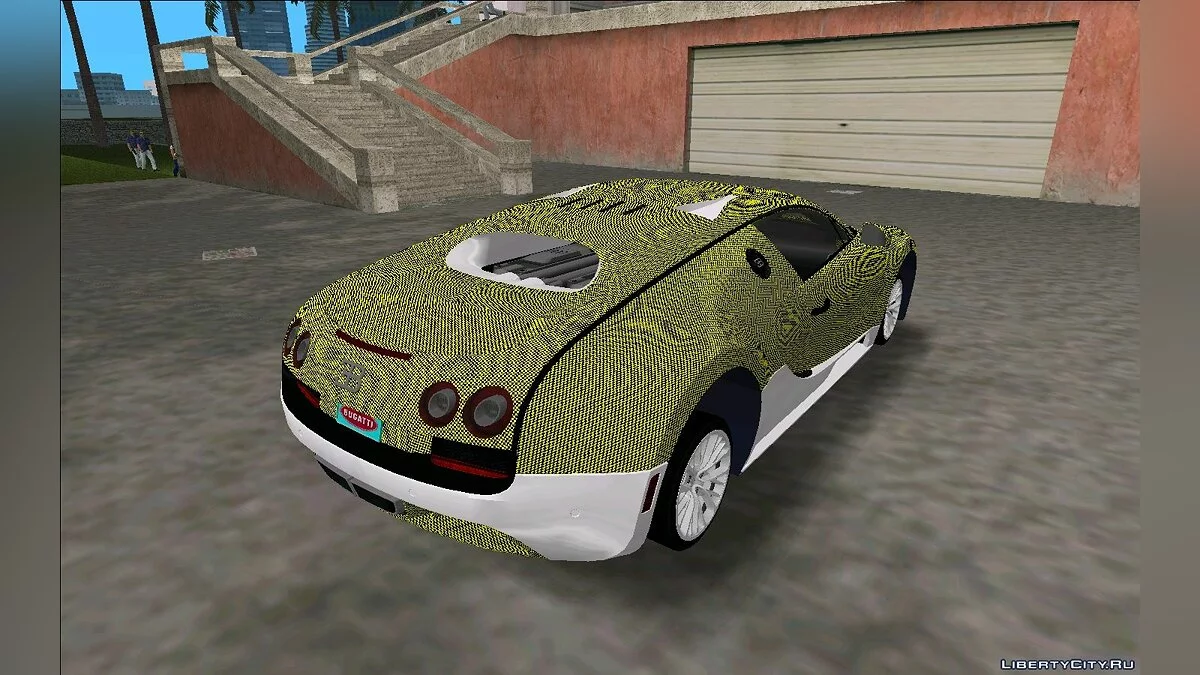 Bugatti Veyron 16.4 Grand Sport Vitesse (Carbon Custom) / GTA Vice City