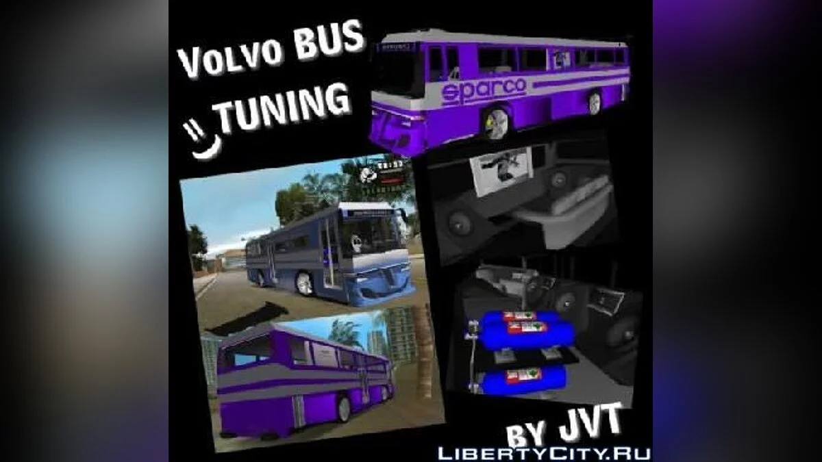 VOLVO BUS TUNING / GTA Vice City