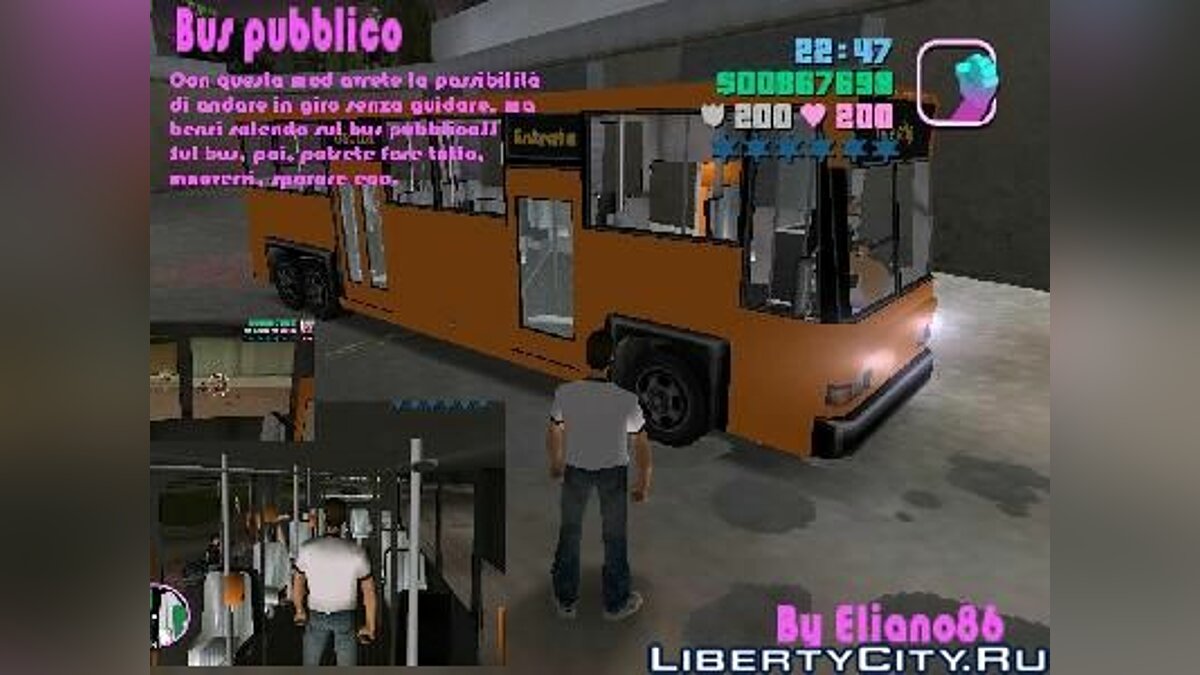 NahVerkehrs -Bus для GTA Vice City - Картинка #1