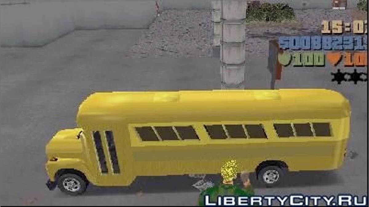 Gelber Schulbus / GTA Vice City