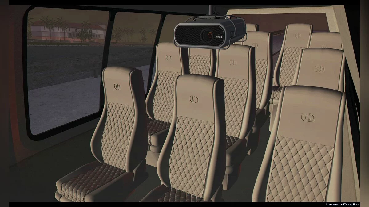 Brute Tour Bus from GTA 5 HD - Туристический автобус / GTA Vice City