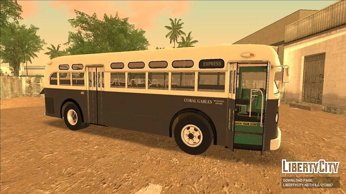 GM Old Look Bus 1948 / GTA Vice City