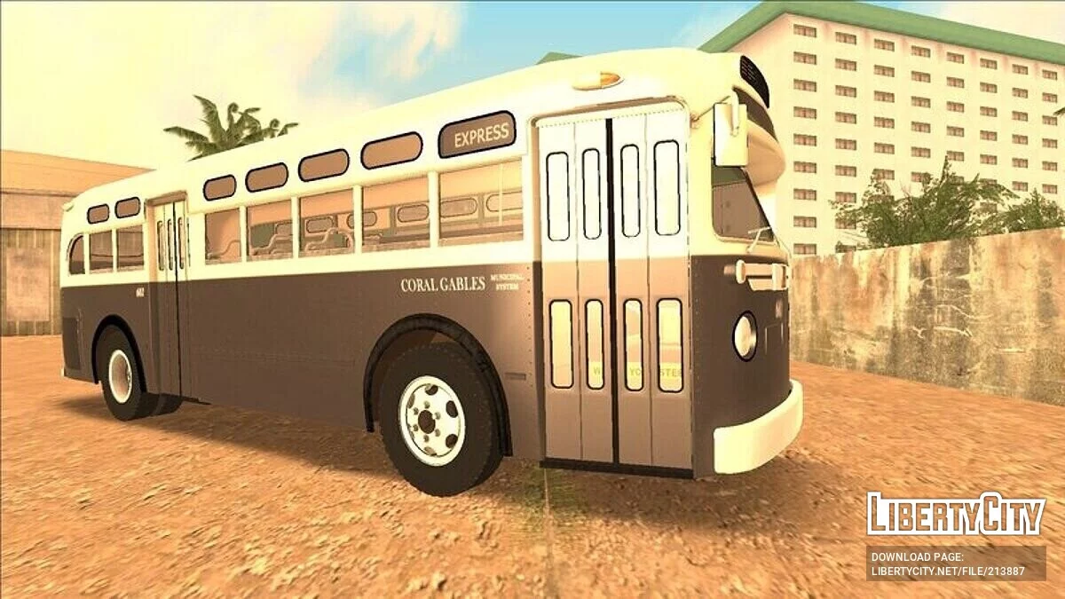 GM Old Look Bus 1948 / GTA Vice City