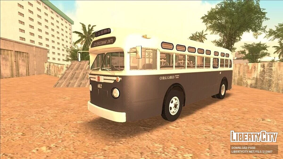 GM Old Look Bus 1948 / GTA Vice City