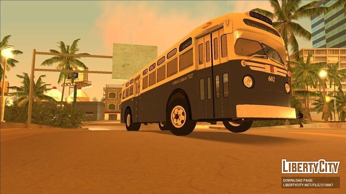 GM Old Look Bus 1948 / GTA Vice City