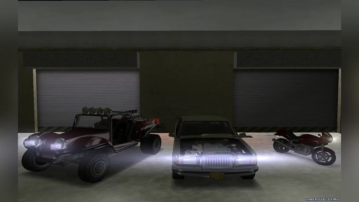 Транспорт из Хвох версии / GTA Vice City