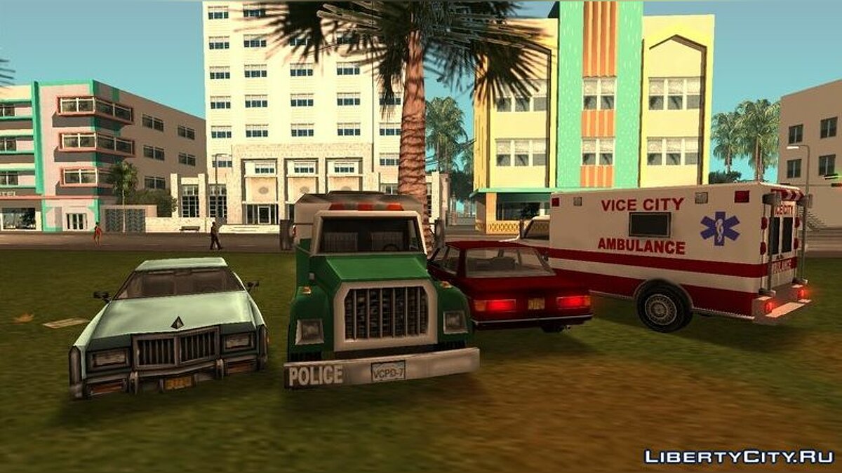 Скачать Фикс автомобилей Xbox версии для GTA Vice City