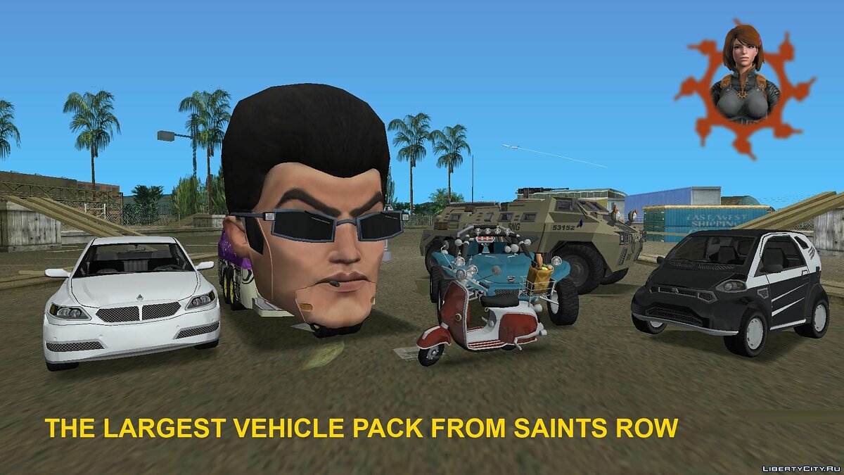 Скачать Saints Row The Third and IV Vehicle Pack для GTA Vice City