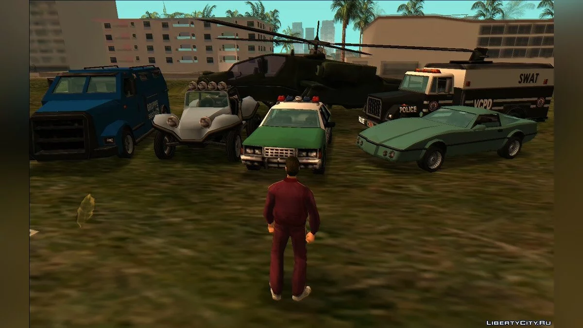 GTA VCS Vehicles Full Pack / GTA Vice City