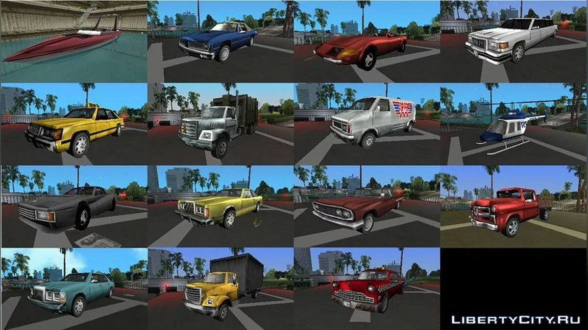 SOBB\'s Vice City Beta Vehicle Arsenal / GTA Vice City