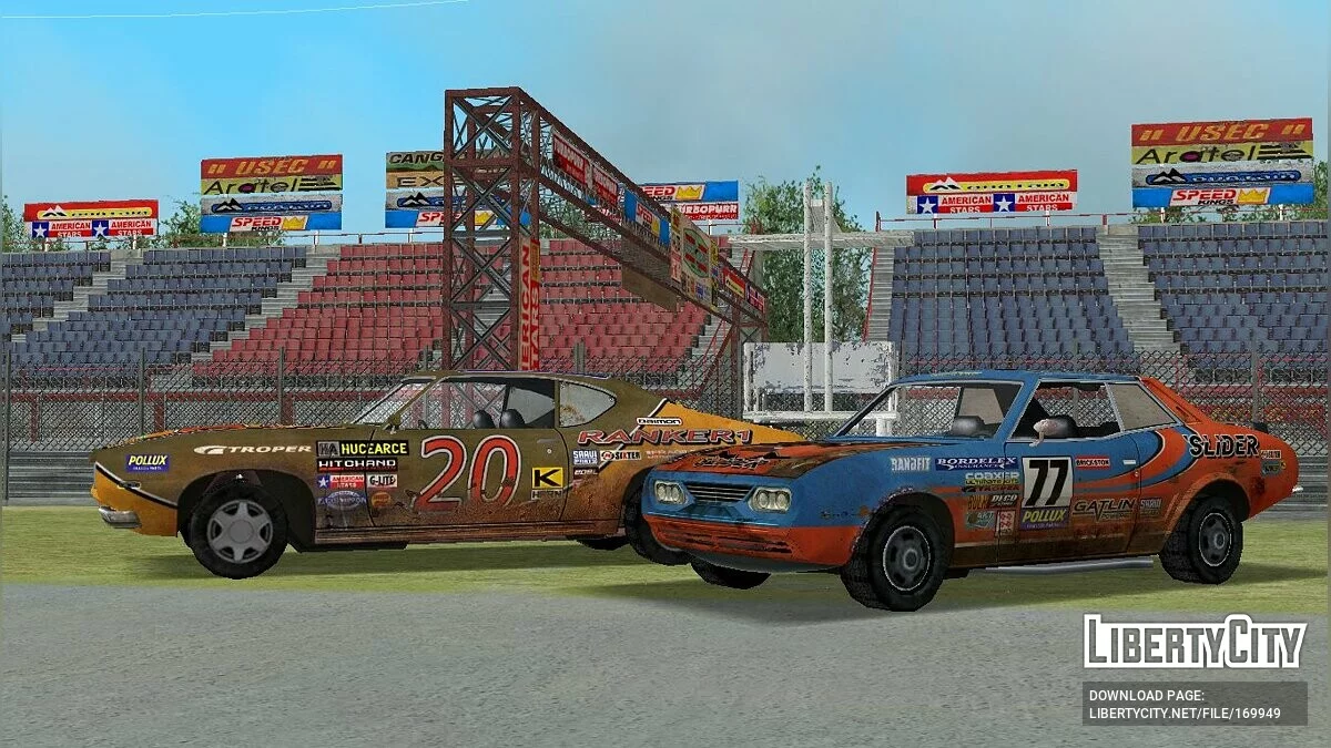 FlatOut 1 Cars / GTA Vice City