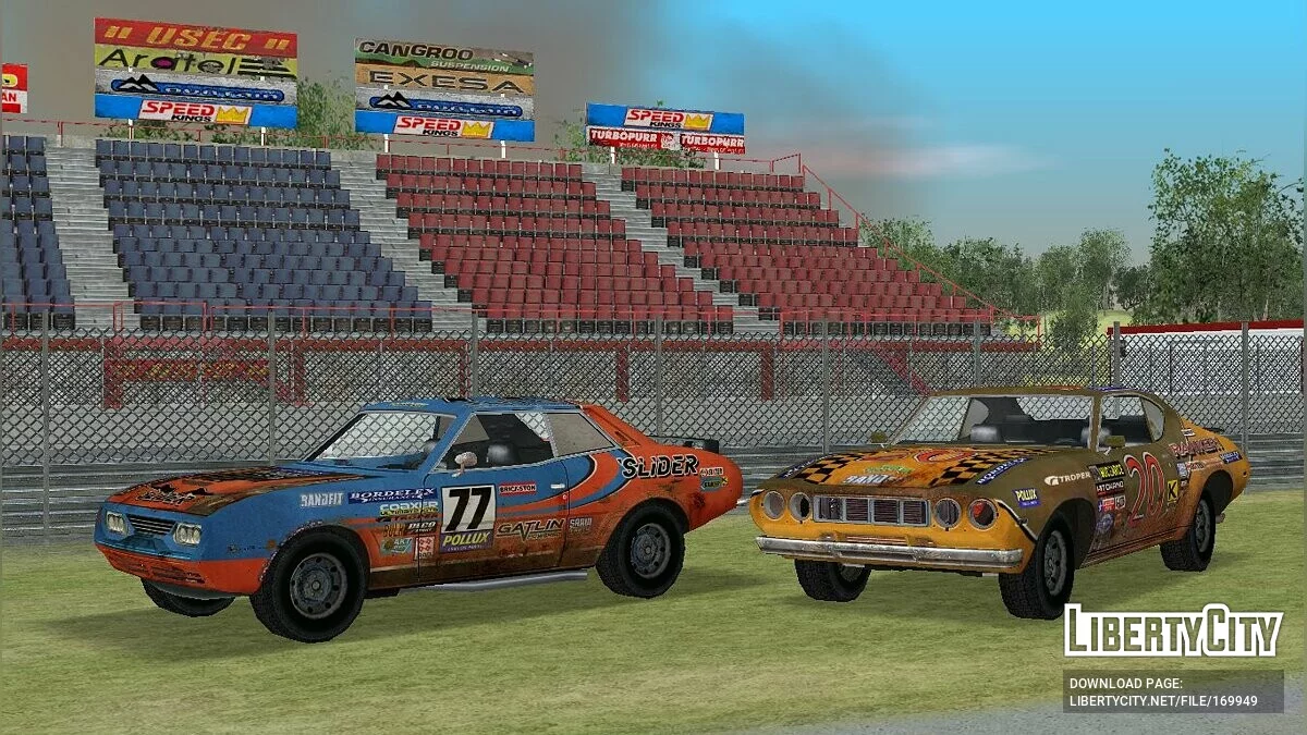 FlatOut 1 Cars / GTA Vice City